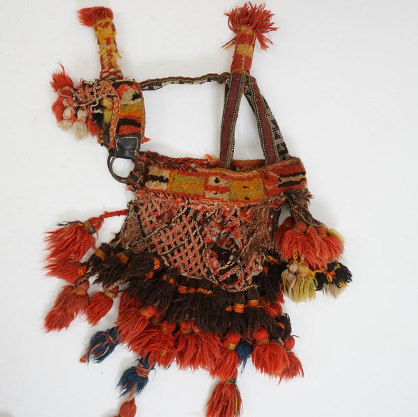 Qashqai Camel Head Dress, SW Persia